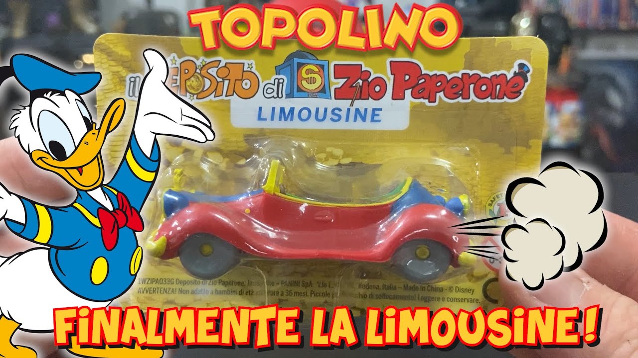 Il DEPOSITO di ZIO PAPERONE! FINALMENTE la LIMOUSINE!!! 🤩 GADGET TOPOLINO 2021 | Edicola