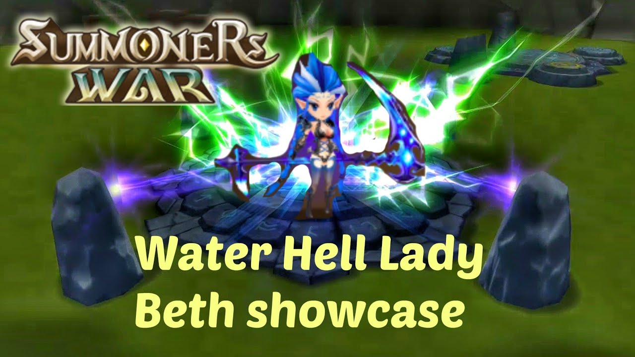 Summoners war - Water Hell Lady Beth showcase