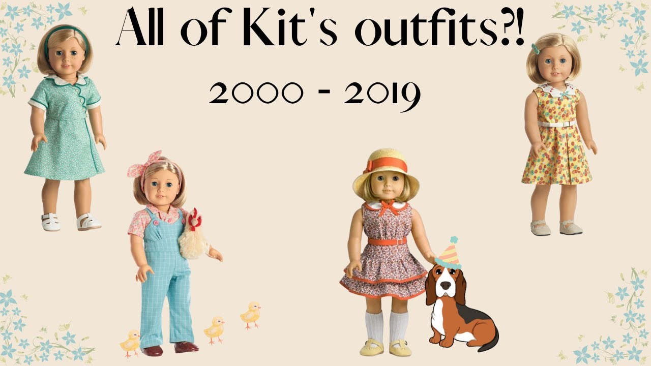 American Girl Historical Kit's Outfit Collection