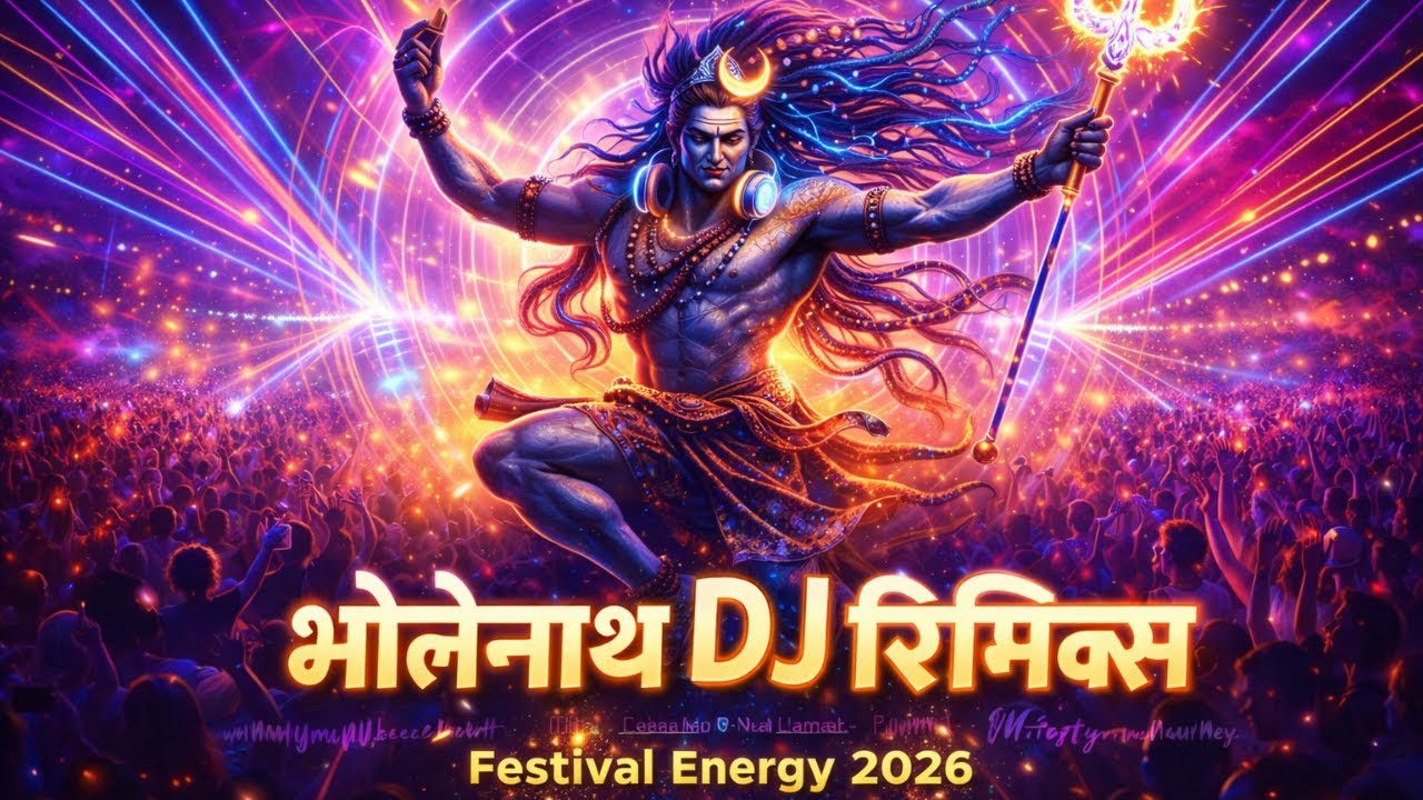 भोलेनाथ DJ रिमिक्स | Festival Energy | Shiva Bhajan EDM | Har Har Mahadev | 2026 Viral Dance Track