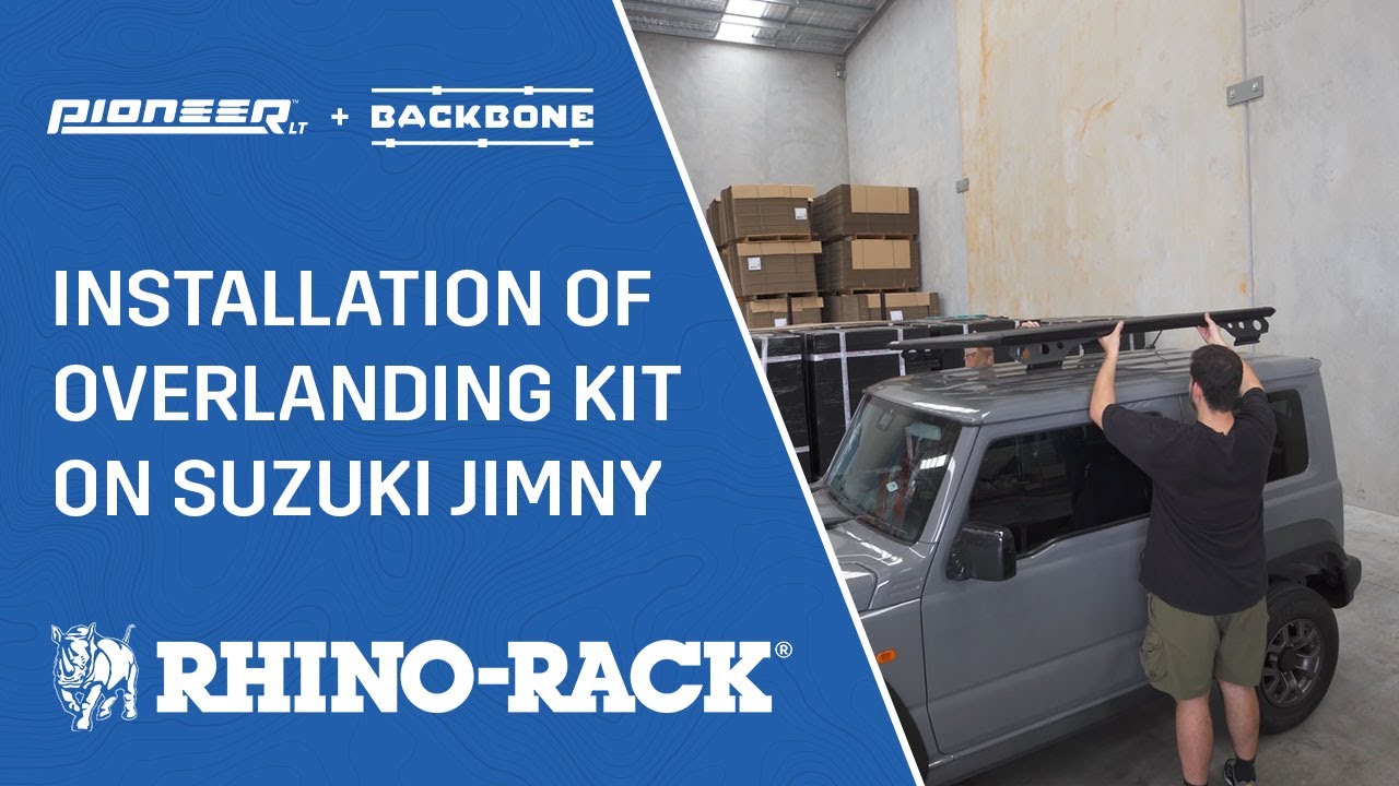 Rhino-Rack | Installation of Overlanding Kit on Suzuki Jimny