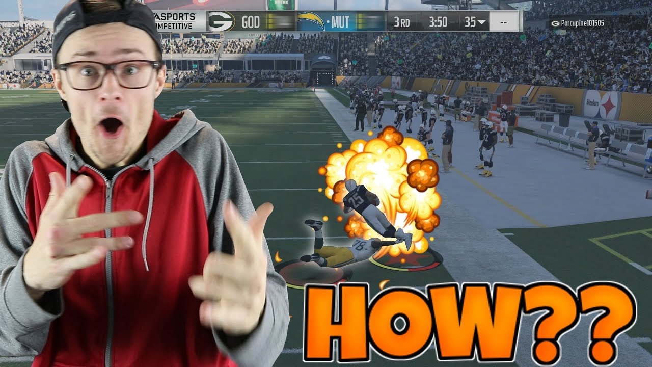 THERE ARE SO MANY THINGS THAT ARE WRONG WITH THIS... Madden 18 Packed Out