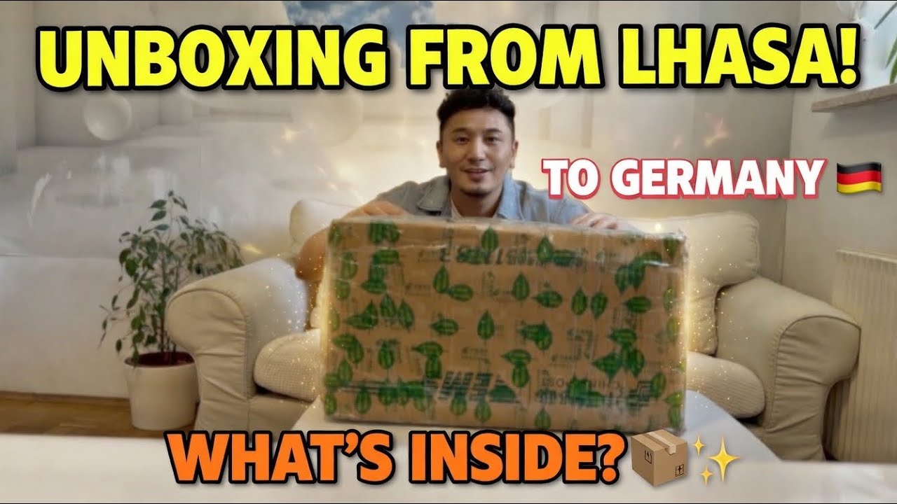 Lhasa to Europe: What’s Inside This Box? #tibetanvlogger #tibetanyoutuber #tibetan 