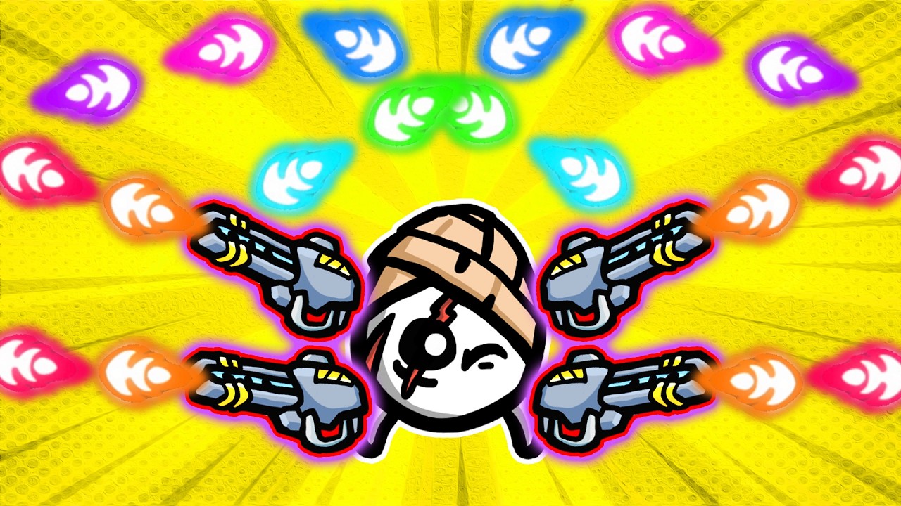 I Destroyed Nightmare Mode with WOUNDED into Endless | Brotato No Pain No Gain