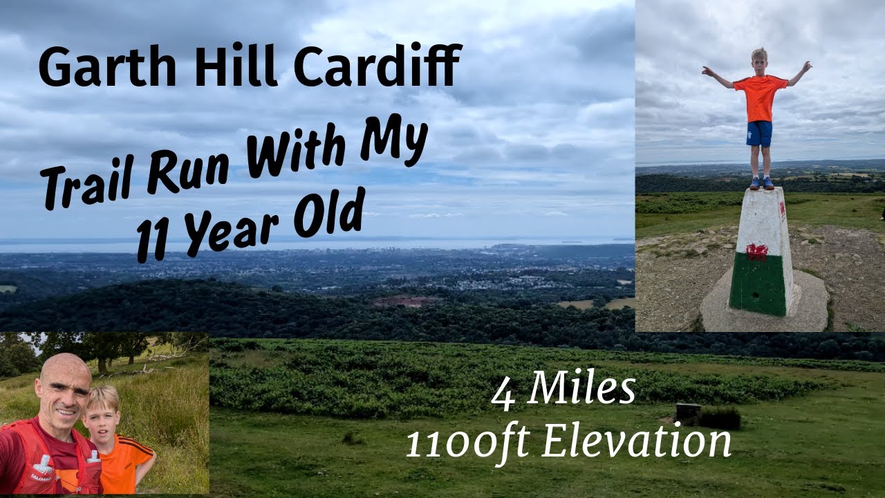 Tackling The Garth Hill Cardiff - Trail Run With My 11 Year Old