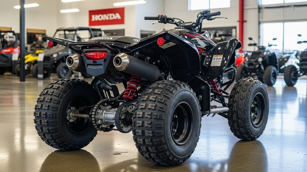 Honda TRX250R 2026 года может стать лучшим спортивным квадроциклом Honda за всю историю | Auto Craze