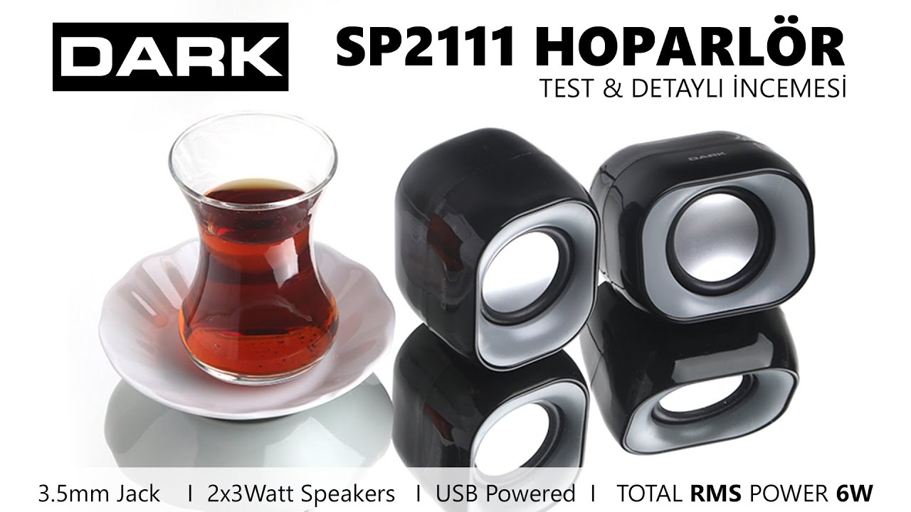 En Uygun Fiyata En Sade Tasarım Kaliteli Ses DARK SP2111