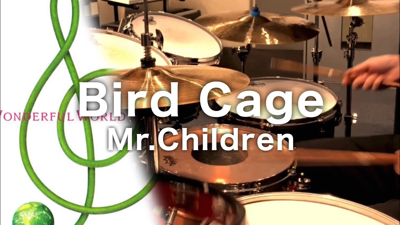Mr.Children「Bird Cage」ドラム叩いてみた