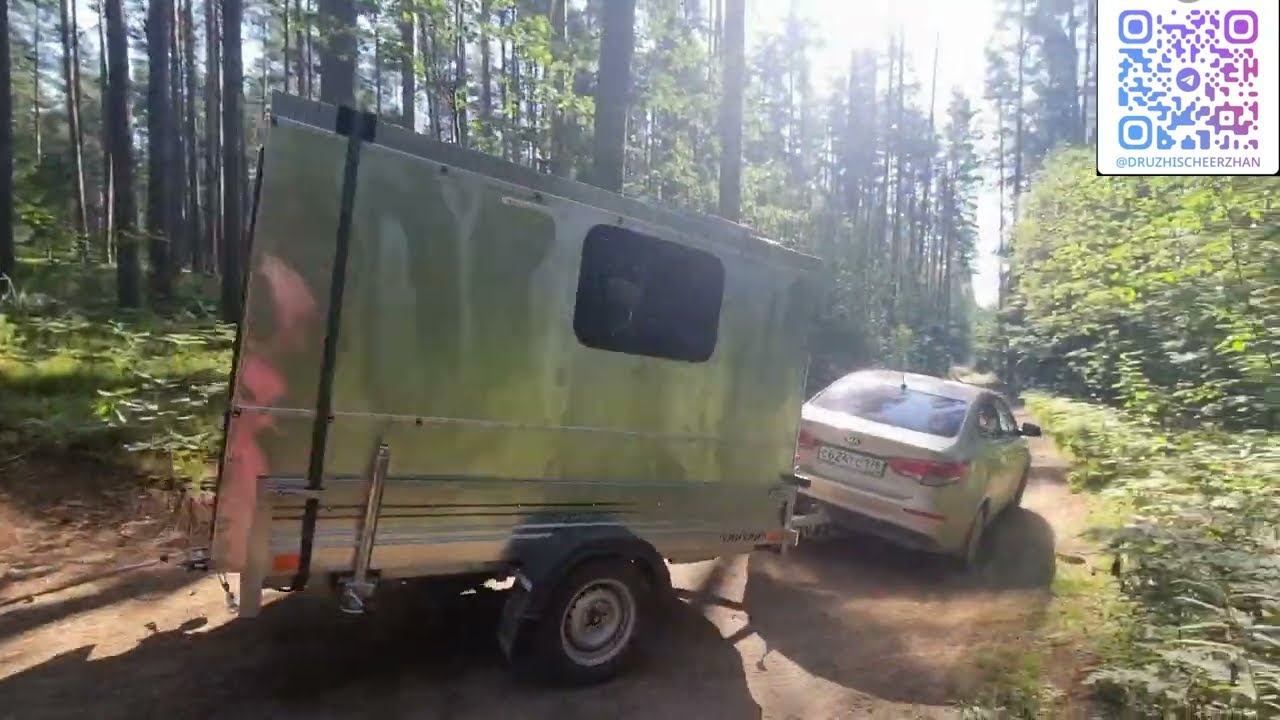 Кемпер в обычный прицеп своими руками! Прицеп-дача для каждого. Часть 2