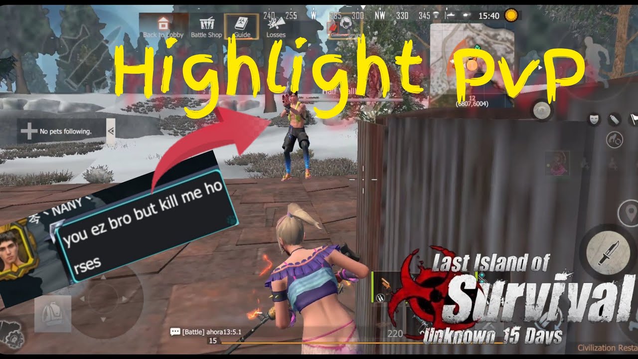 highlight PvP/I showed my talent last island of survival #lios