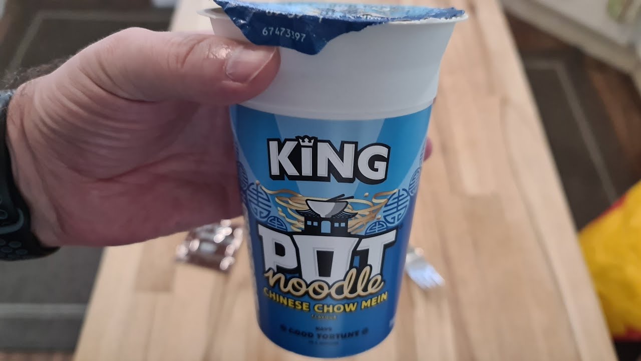 King Pot Noodle Chinese Chow Mein Poll Result Video
