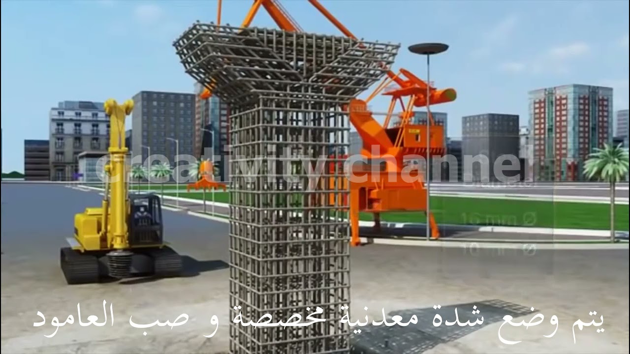 شرح مبسط لكيفية بناء الجسور و الكباري - how bridges are constructed