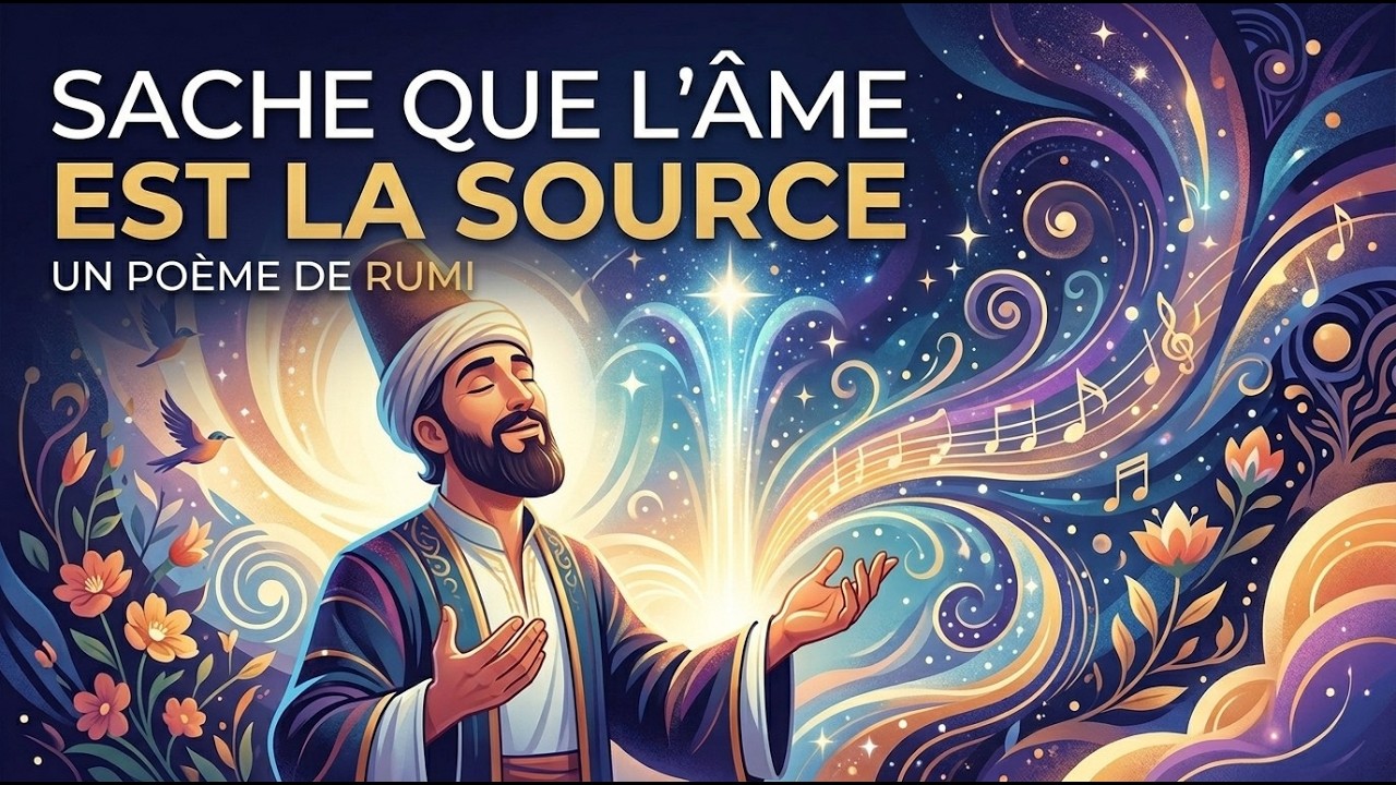 Sache que l’âme est la source – Rumi en musique