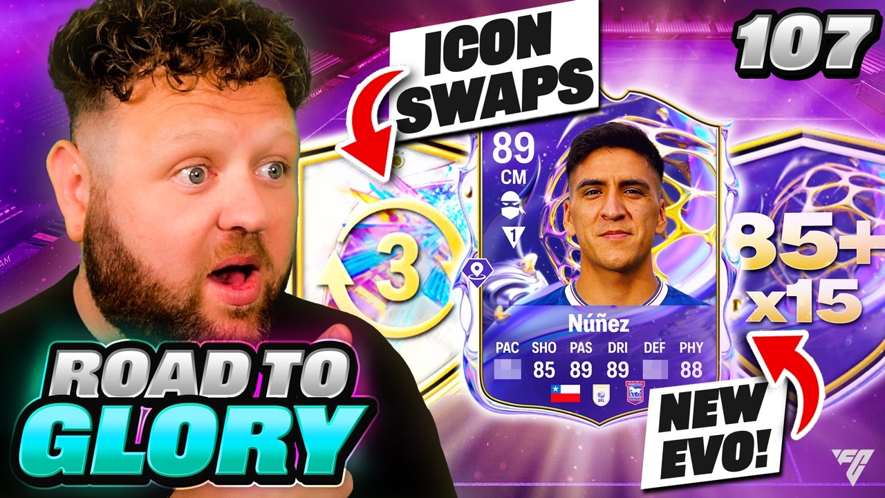 ICON SWAPS PACK BINGE & NEW EVO BEAST! FC 26 RTG #107