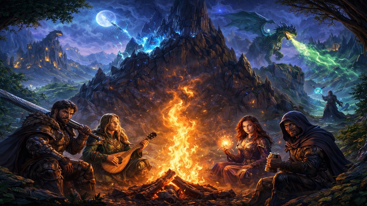 Medieval Fantasy RPG (Background MUSIC) |1Hour MIX of atmosphere music|