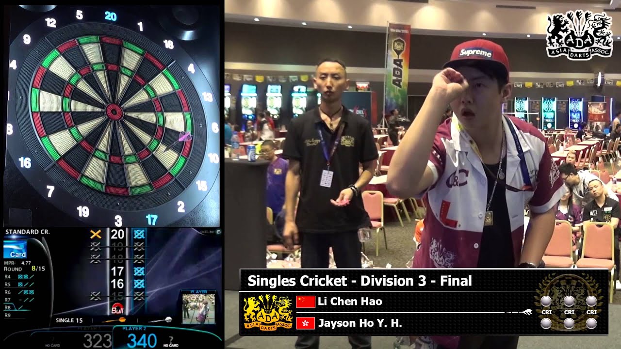 The 11th ADA International Darts Tour - Singles Cricket - Division 3 Final