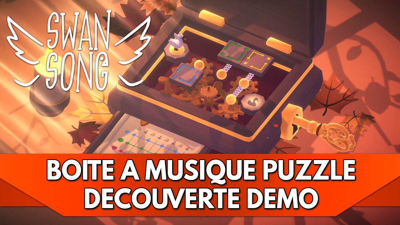 Swan Song Gameplay FR : une Boîte à Musique Puzzle 🎵 | Découverte Démo