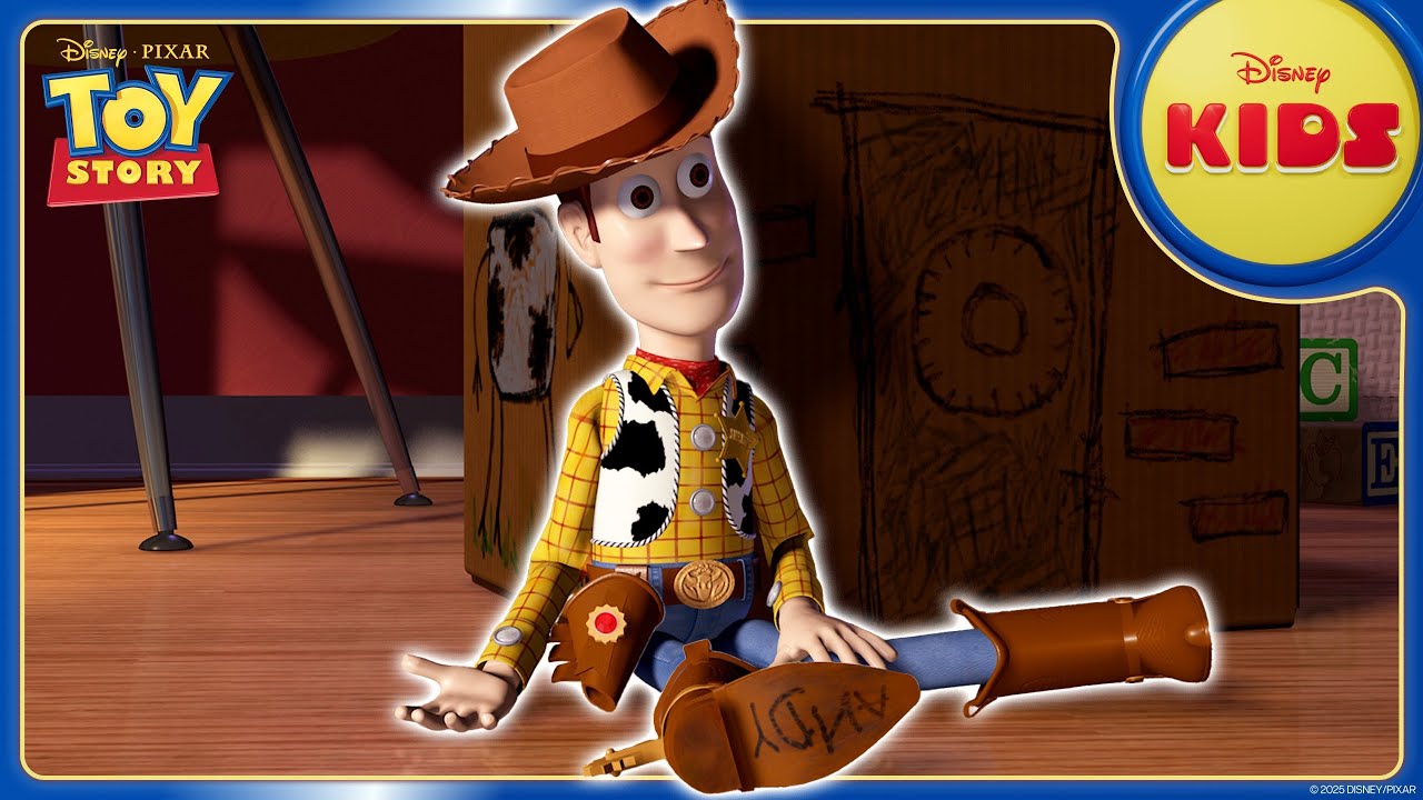 La Storia di Woody | Toy Story | @DisneyKidsIT