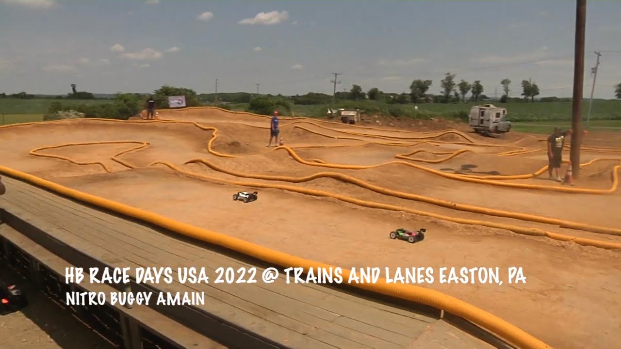 HB RACEDAYS USA 2022 Nitro Buggy Amain@ Trains and Lanes Easton, Pa