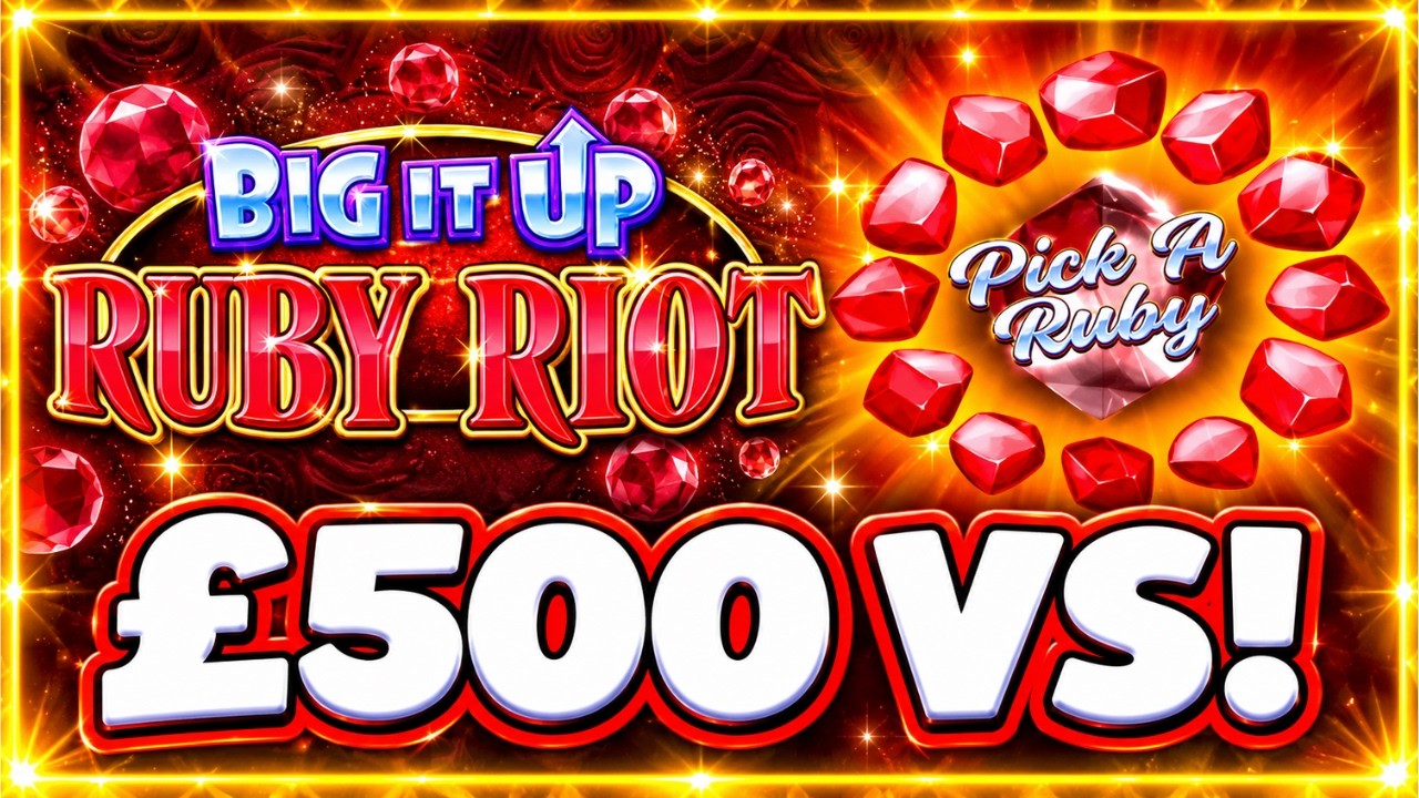 500 фунтов стерлингов против Big It Up Ruby Riot! Джекпот или ничего!