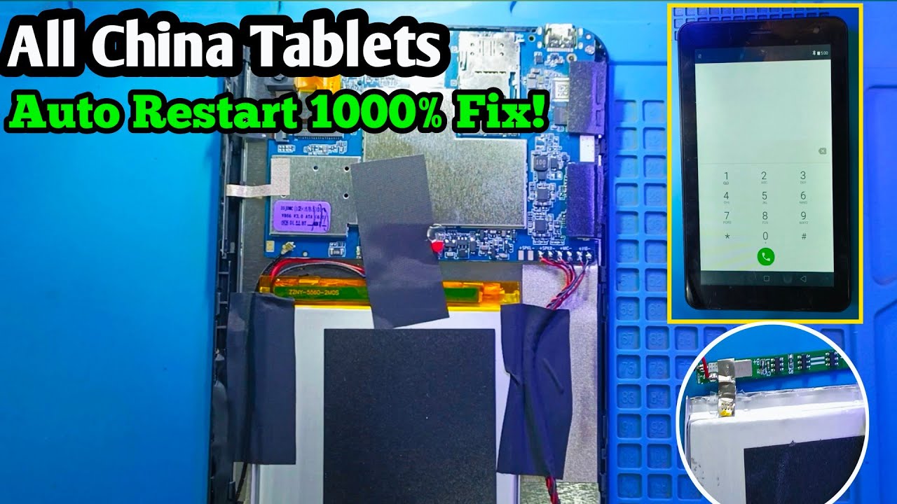 Air Tab Auto Power Off Problem Solution | All China Tablets Auto Restart Problem 100% Fixed!
