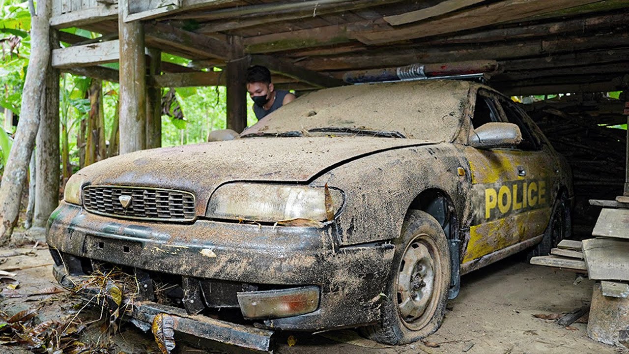 I Found a Hidden POLICE CAR Under a Shack &mdash; What Happened Next | AMAZING RESTORATION
