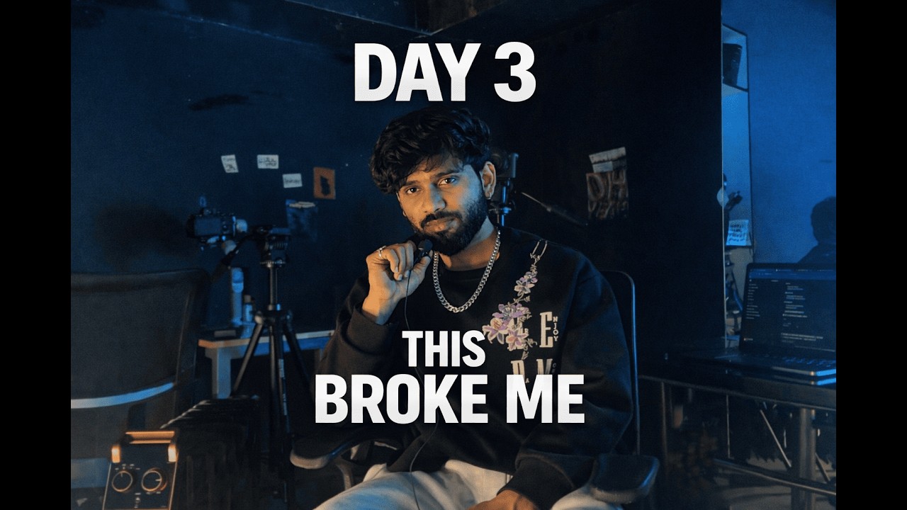 DAY 3 | I PUT THE CAMERA DOWN | ZERO TO ?