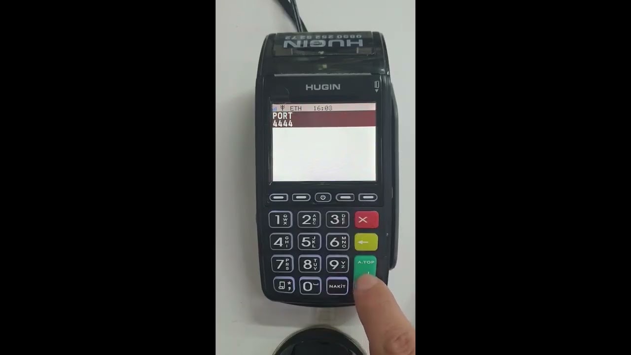 Hugin T300 Yazılım Entegrasyonu Cihaz Eşleştirme İşlemi
