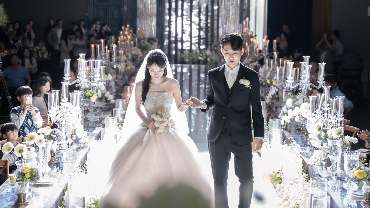 [바이마키] 천안 티웨딩 투게더홀 - 식중 원본 영상 4K l 본식영상 l 본식DVD I 퍼스트웨딩 | 오드리앤코