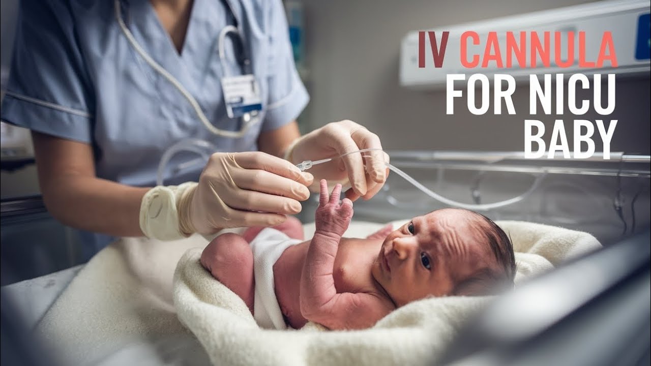 How NICU Nurses Insert IV Lines in Newborn Babies (Step‑by‑Step)