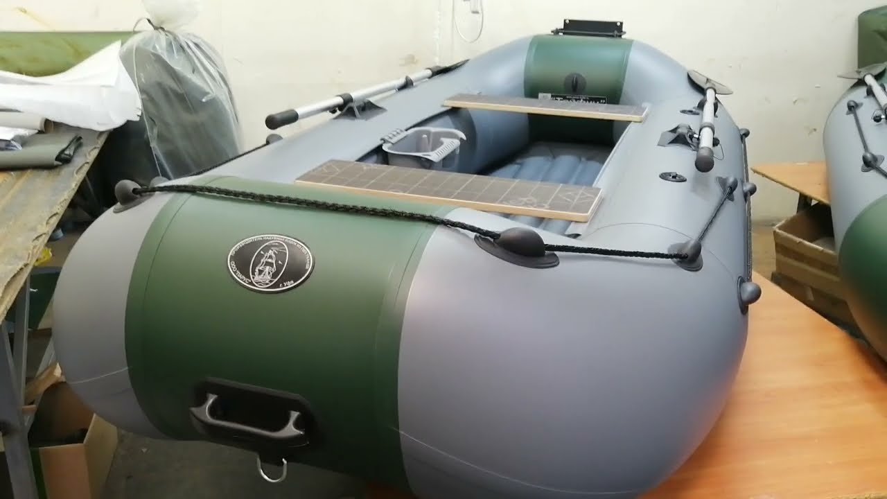 VID 20241031 145438 ДВЕ ЛОДКИ ТАЙФУН-260-НД ДЛ.2800 мм,С ТРАНЦАМИ.