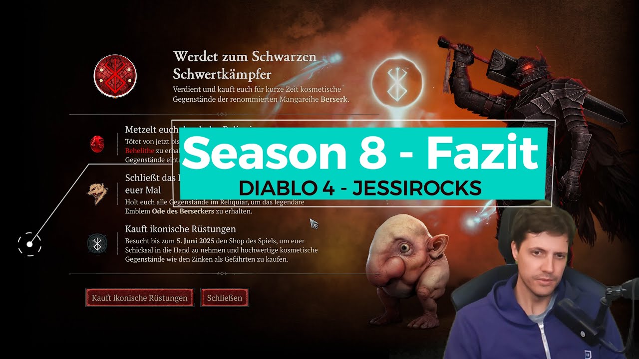 Diablo 4: Mein Fazit zu Season 8