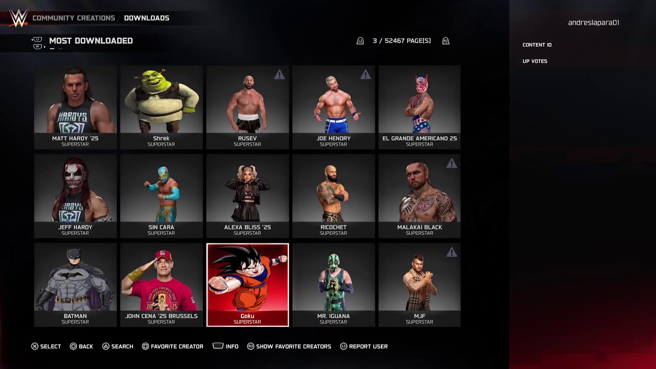 WWE 2K25 JHON CENA VS RANDY ORTON