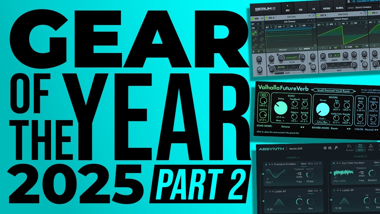 The best synth plugins, software effects, DAWs and more &ndash; Gear of the Year 2025: Part 2