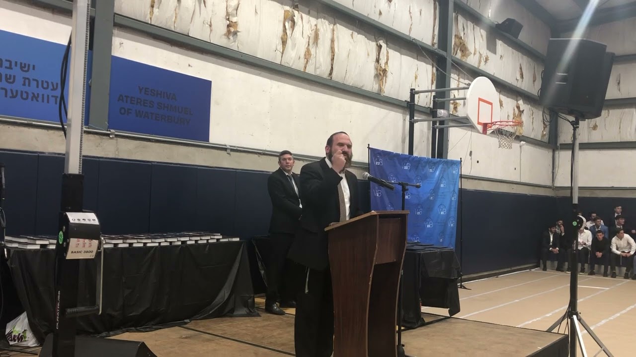 Rabbi Daniel Kalish opening speech | Mesivta of Waterbury Graduation 2023