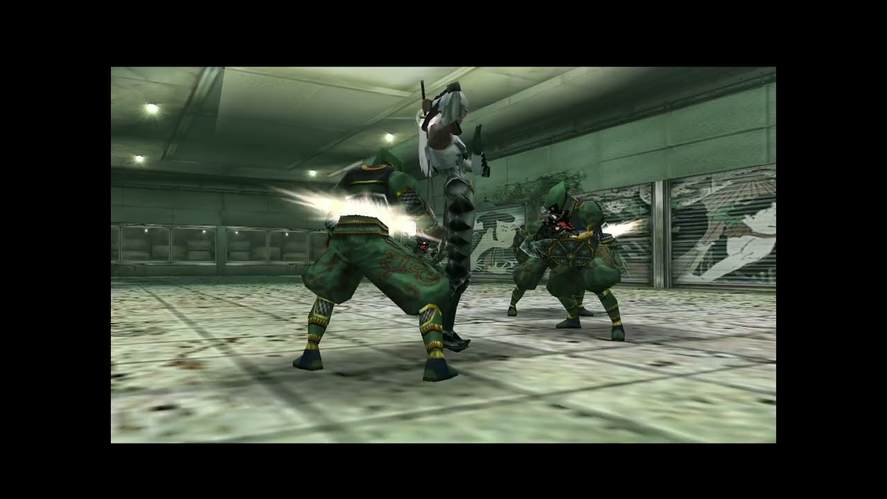 Shinobi PS2- 3-A IL Moritsune Speedrun- 03'15