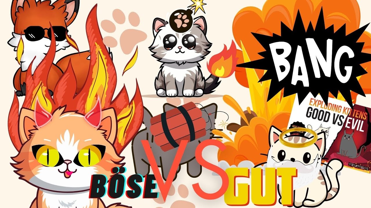 Exploding Kittens Good vs Evil