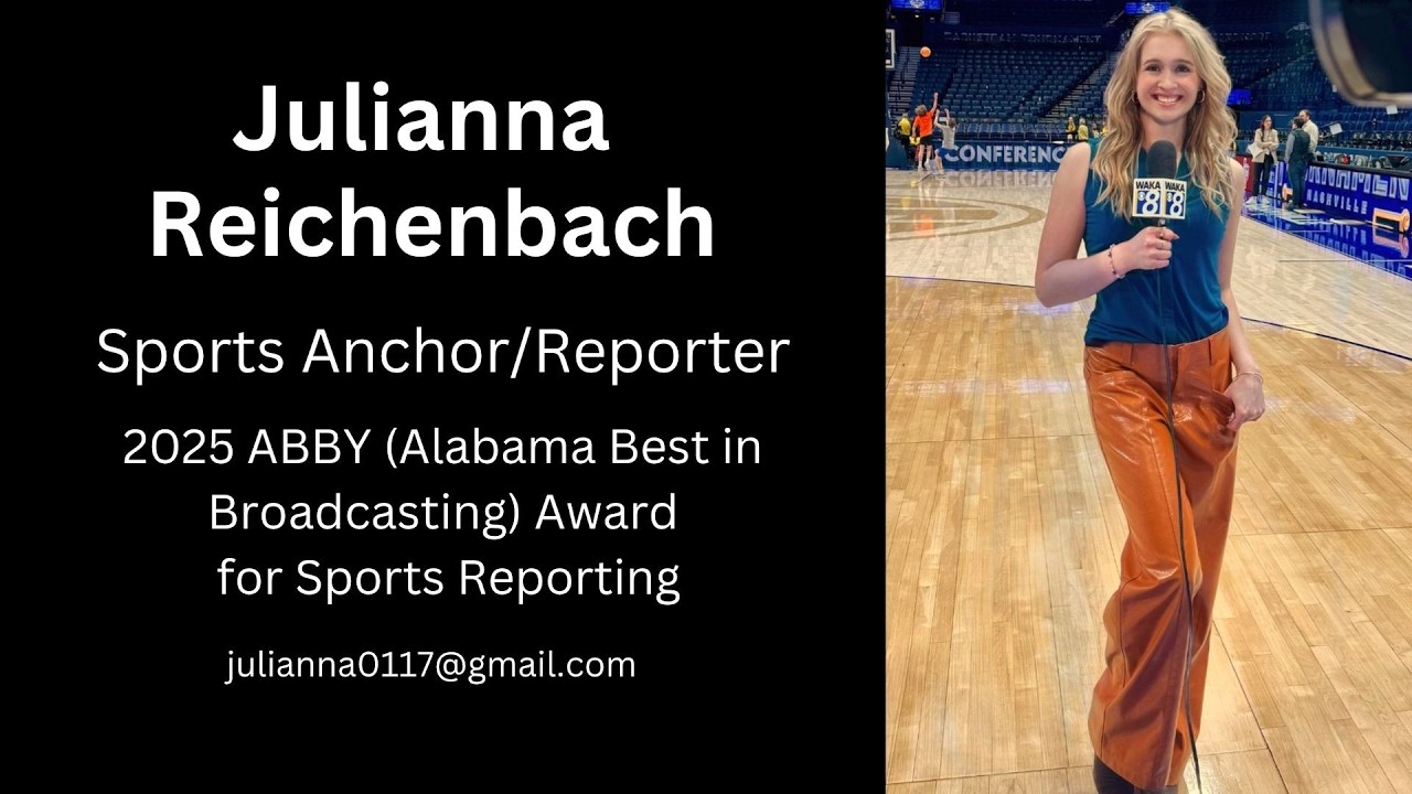 Julianna Reichenbach Sports Anchor/Reporter Reel