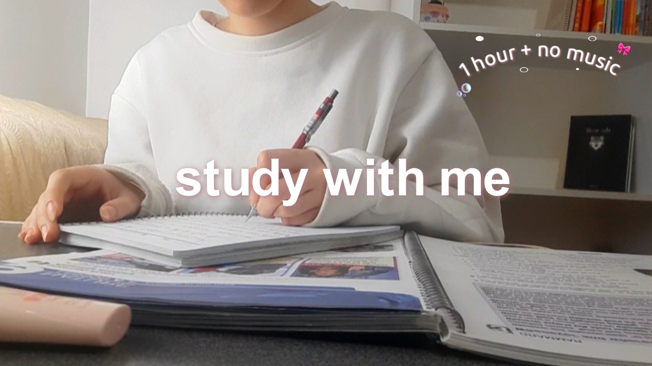 1 Hour Night Study | No Music, No Breaks