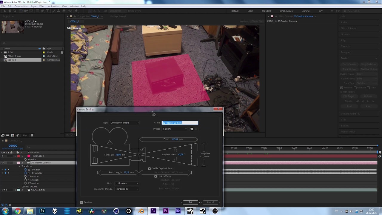 Из After Effects в Blender и обратно с помощью AE2Blend и jsx exporter