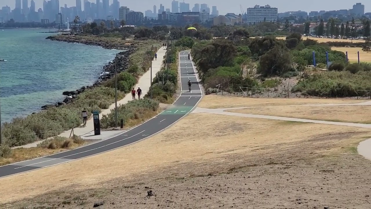 Keren pantai siku Melbourne 