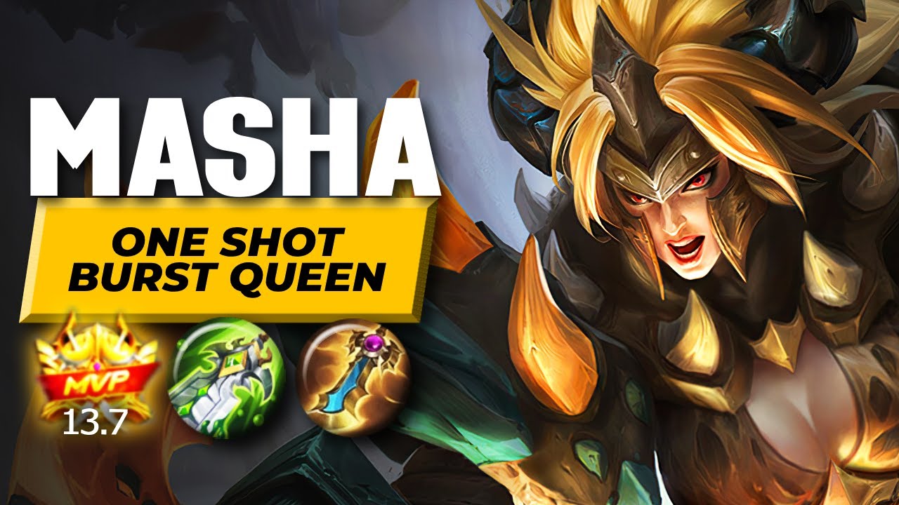 SAVAGE Carry: BURST Build Crazy Damage! | Solo-Q MASHA Build & Gameplay