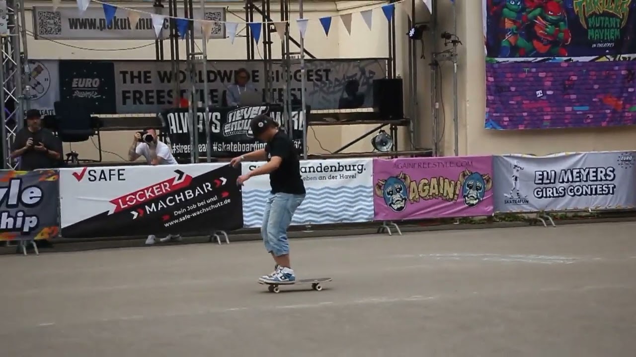 Tobias Bamacher - 5th place Pro Qualifiers - run 1 - Euro Freestyle 2023