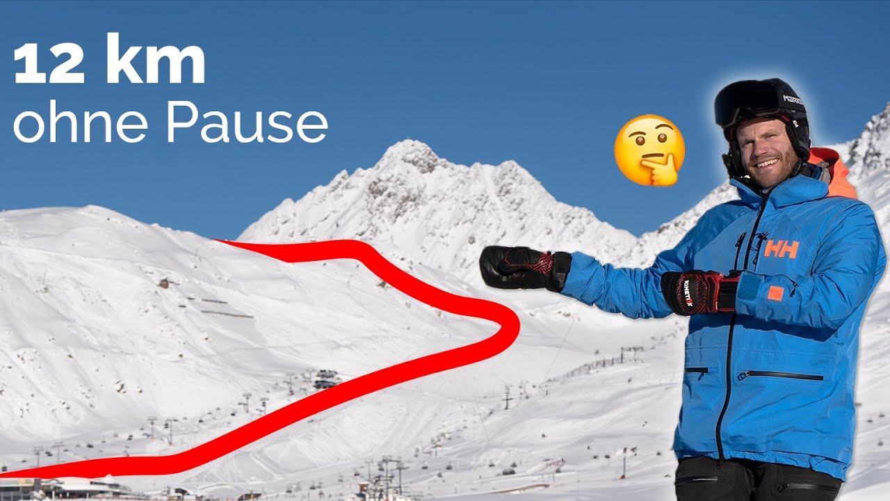 12 km Abfahrt an einem Stück?! Talabfahrt Engelberg Titlis