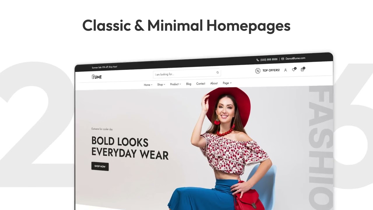 Best Minimal Fashion & Clothing Shopify Theme in 2026