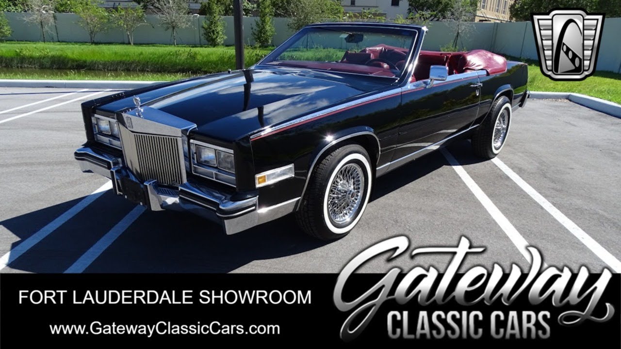 1985 Cadillac Eldorado Biarritz Convertible