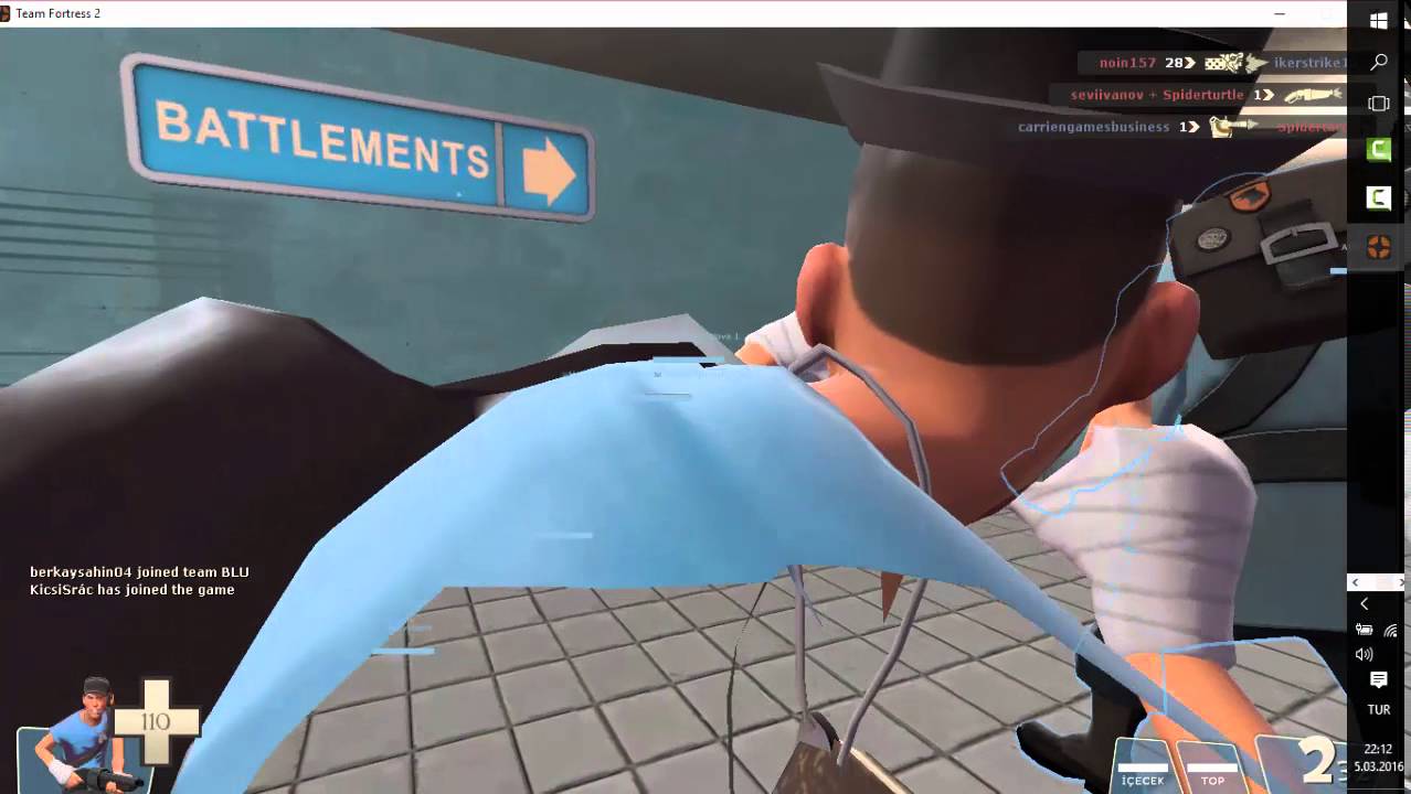 TF2 bedava item ve başarım kasma( programsız)