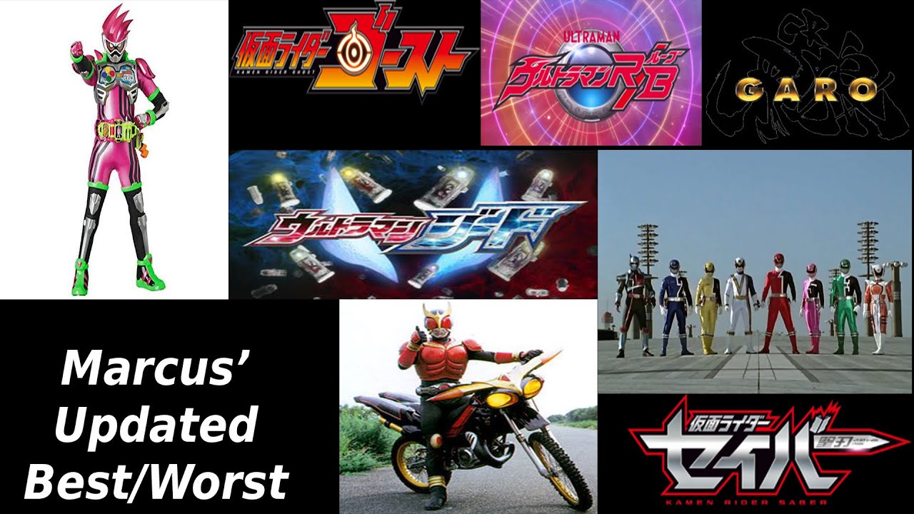 Marcus' Updated Best/Worst Toku