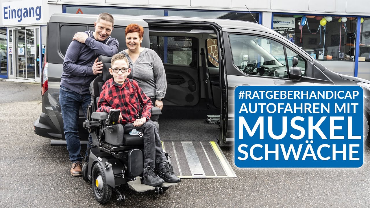 Jonas Traum wird wahr! Mit Muskelschwäche Autofahren Ratgeber Handicap#69
