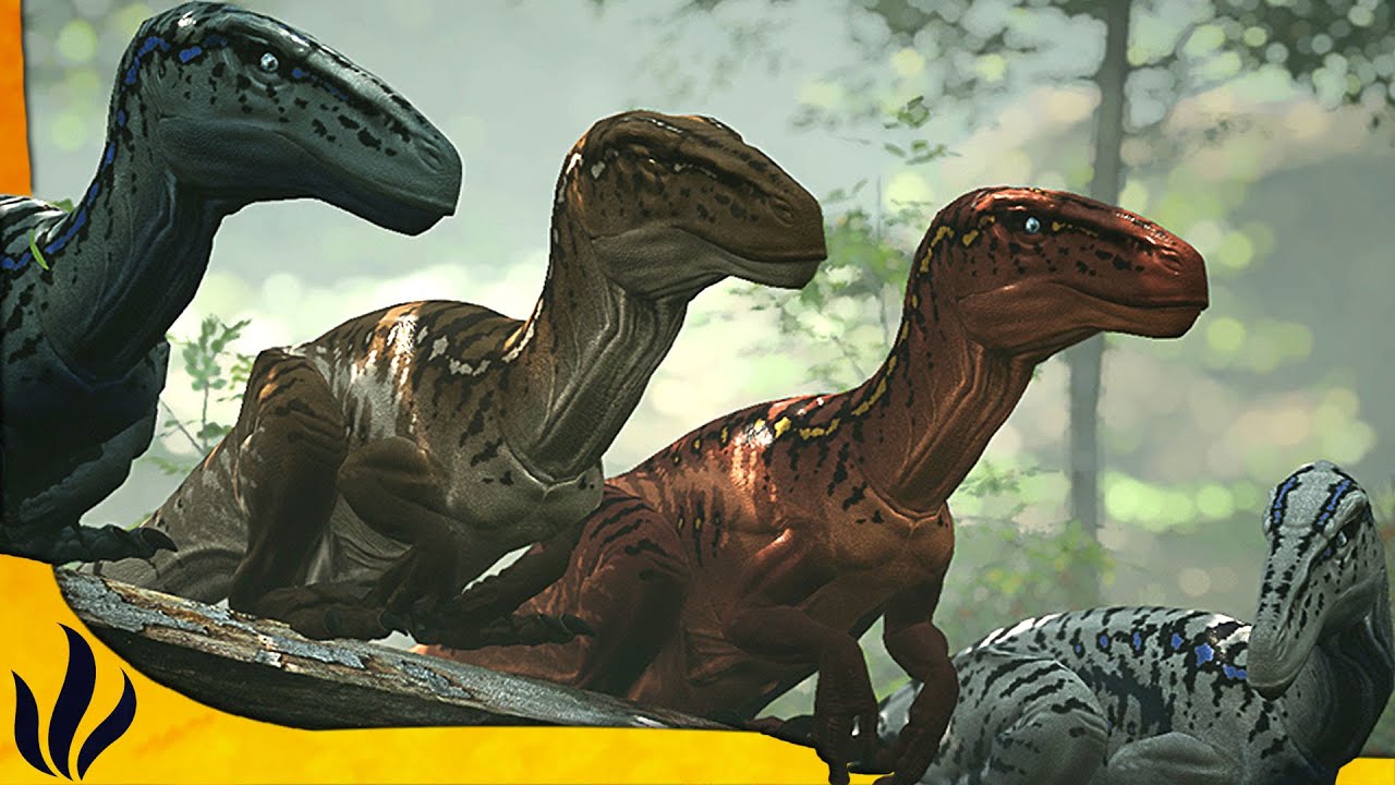 PATH OF TITANS FR - Le groupe de raptors !